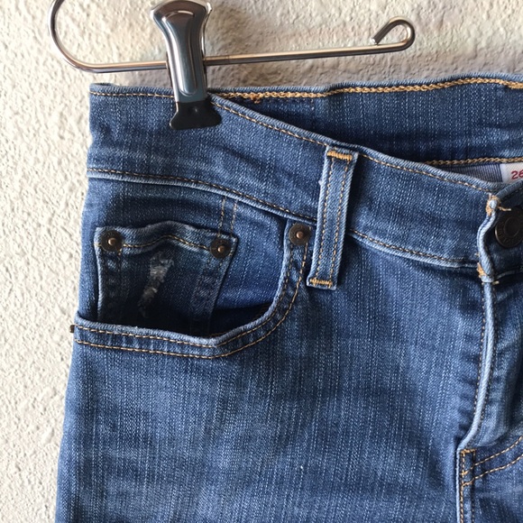 Levi Strauss Denim Shorts Size 26 - Picture 5 of 6
